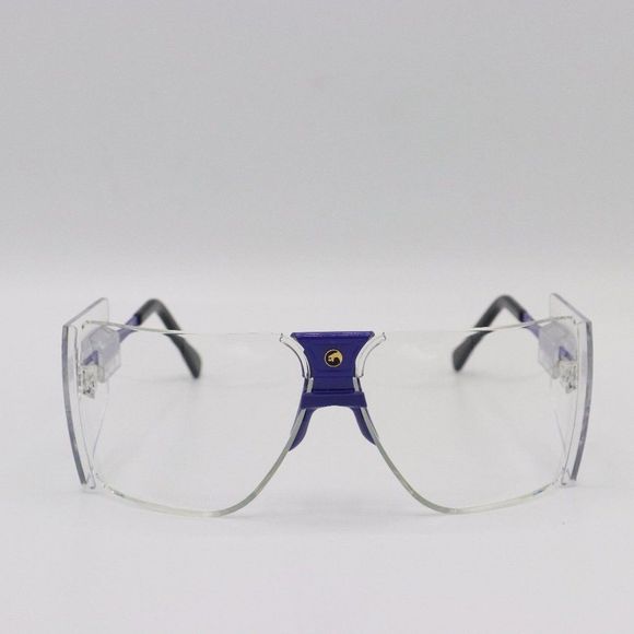 Gargoyle 85 Classics Clear And Purple Wrap Vintage 80s Movies Sunglasses
